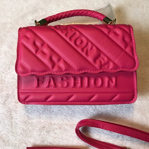 Fashion Women Lady Girls Pink Handbag Shoulder Satchel Crossbody Bag Purse New - Picture 2 of 13